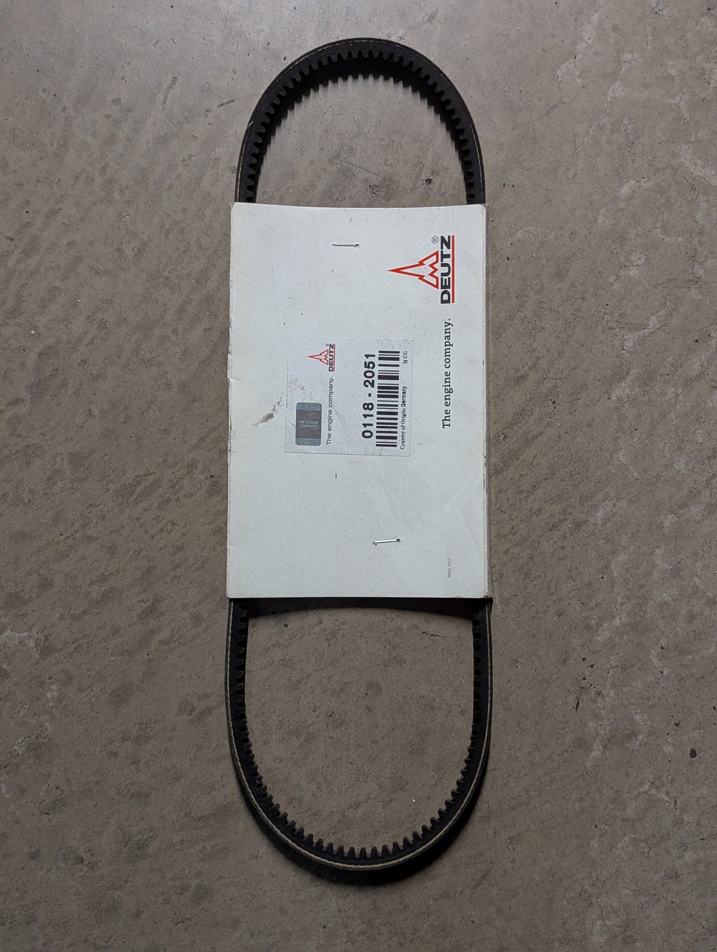 Deutz Belt 0118-2051