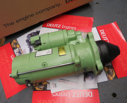 Deutz 01183235 starter motor 12v 4kW