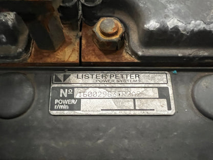 Lister TR2 Used Engine 16002963TR2A2